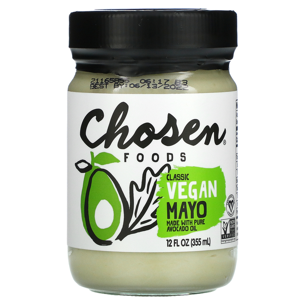 Chosen Foods, Классический веганский майонез, 355 мл (12 жидк. Унций)