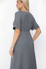 Платье Майя (серое) П13672-3М LT Collection
