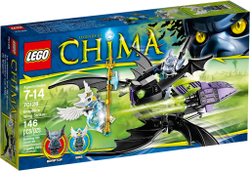 LEGO Chima: Крылатый истребитель Браптора 70128 — Braptor's Wing Striker — Лего Чима