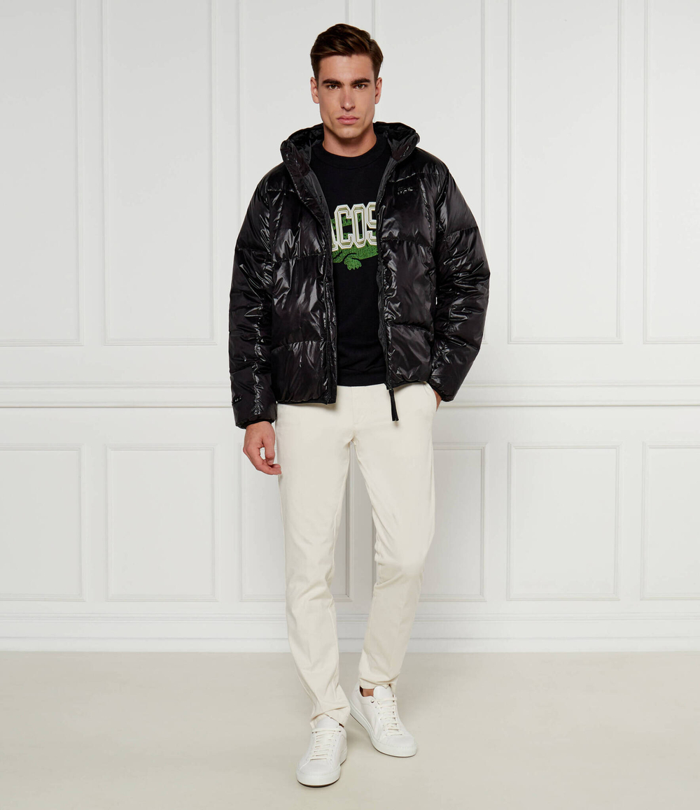 Пуховая куртка Lacoste - черный(BH2889)
