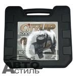Компрессор для накачивания колес CityUp AC-587 MASTER в кейсе с LEDфонарем 180Вт,35л/м