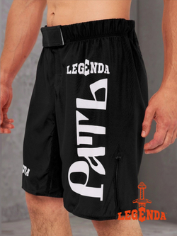 Шорты спортивные ММА LEGENDA Рать, красные