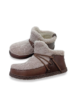 Ботильоны меховые "PERL"