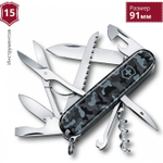 Нож Victorinox Huntsman, 91 мм, 15 функций, морской камуфляж