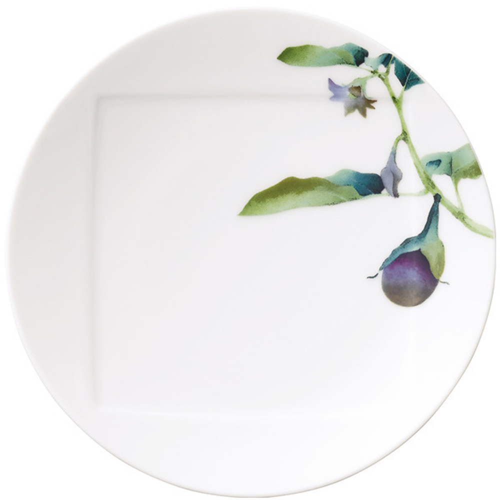 Тарелка десертная Noritake Овощной букет Баклажан 16см