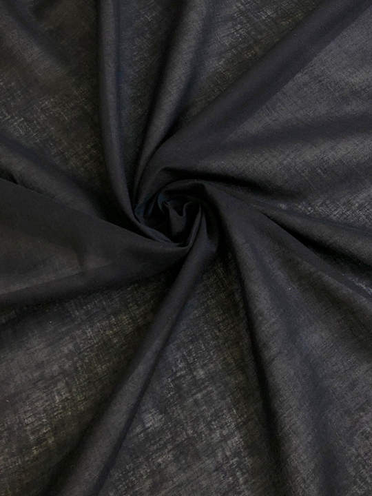 Батист, черный