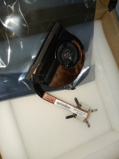 Радиатор с вентилятором для ноутбука Lenovo IdeaPad S230U (04W6939), оригинал