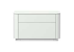 Тумба прикроватная Tammi 2 ящика ширина 60 см (белый)