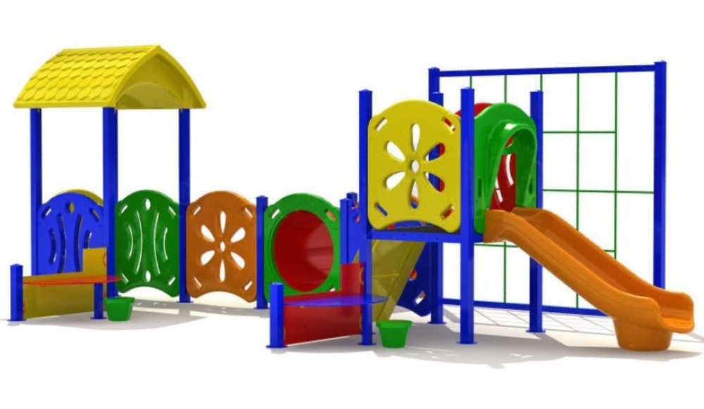 Игровой комплекс Детский Сад 1 для детской площадки