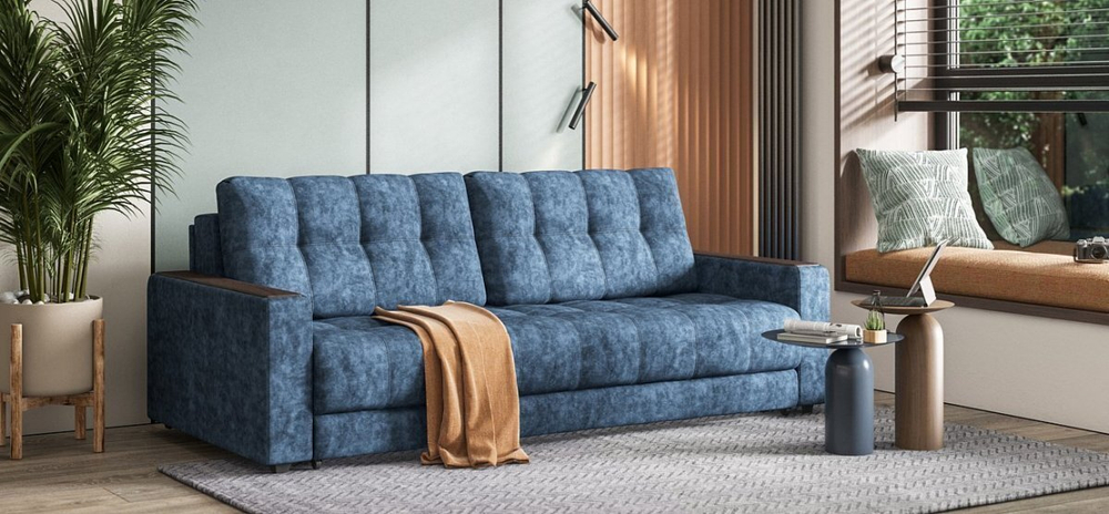 Диван Босс Велюр Роял топаз