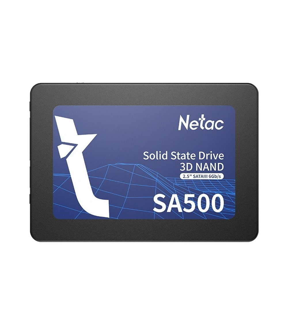 SSD диск Накопитель SSD Netac SATA III 128Gb SA500 2.5" (NT01SA500-128-S3X)