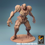 Samourai Construct Кованный Констракт Warforged Монах миниатюра для dnd, днд, pathfinder, фентези, Настольная игра, НРИ, Варгейм, РПГ
