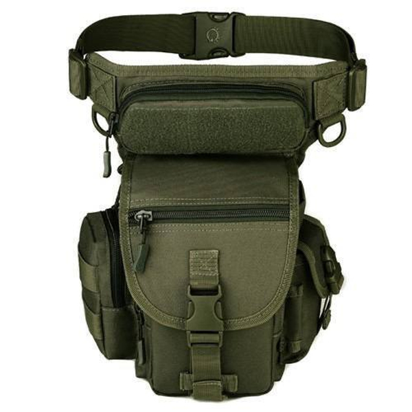 Тактическая набедренно-поясная сумка / олива