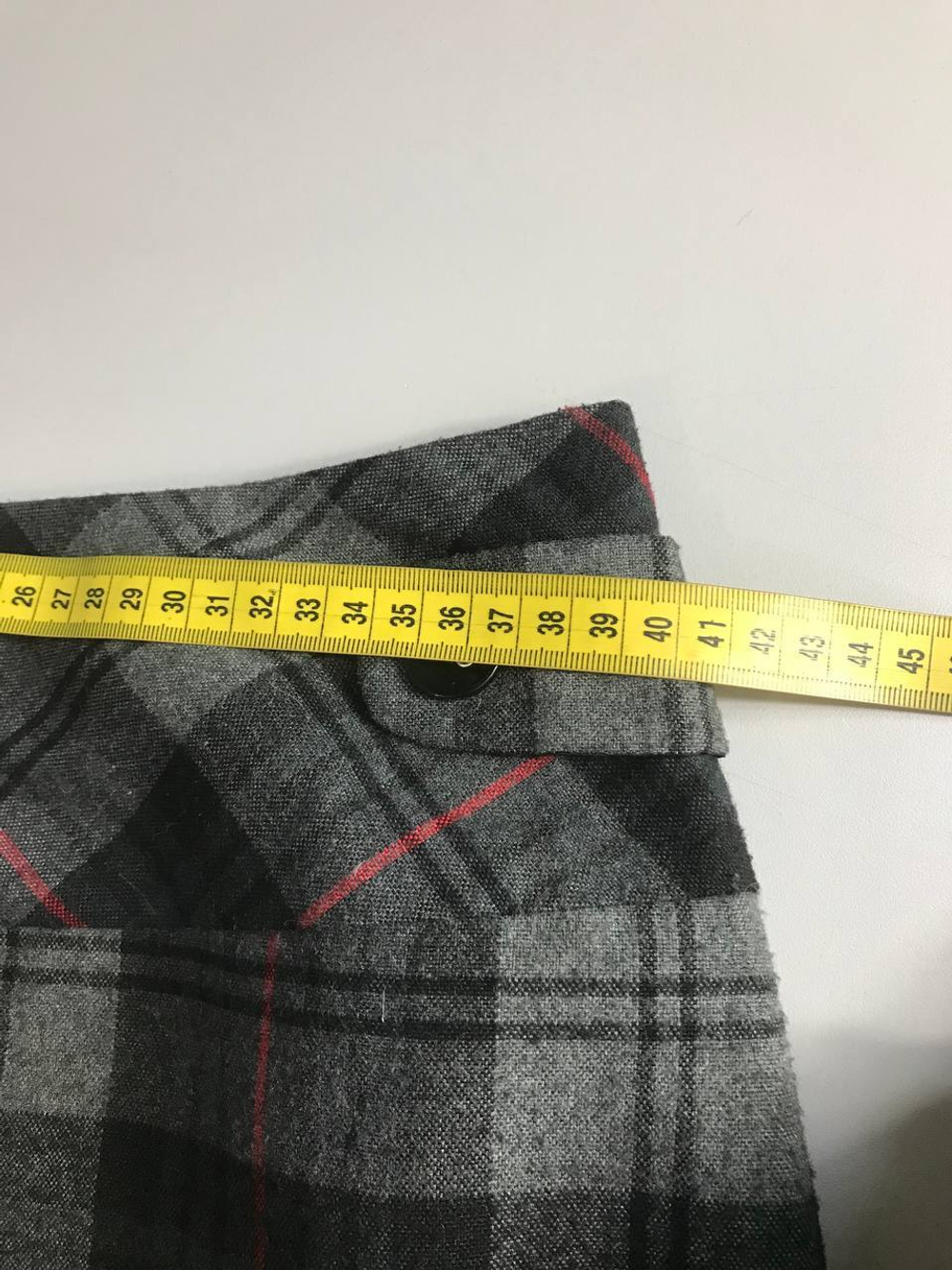 Юбка Zolla в классическую клетку, маркировка М, визуально 46 размер