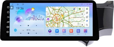 Магнитола для Toyota Aqua 2011-2021 - FarCar монитор 12.3" 2K QLED на Android 14, TS10, CarPlay, 4G SIM-слот