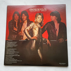 Винтажная виниловая пластинка LP Suzi Quatro, Quatro (Япония 1974) (Оби)