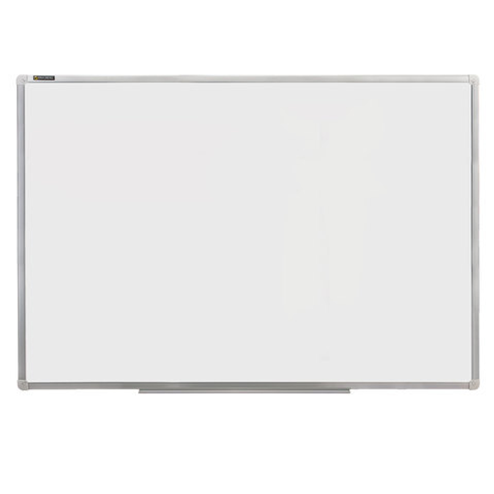 Доска магнитно-маркерная (120х180 см), алюминиевая рамка, ГАРАНТИЯ 10 ЛЕТ, РОССИЯ, BRAUBERG Стандарт, 235525