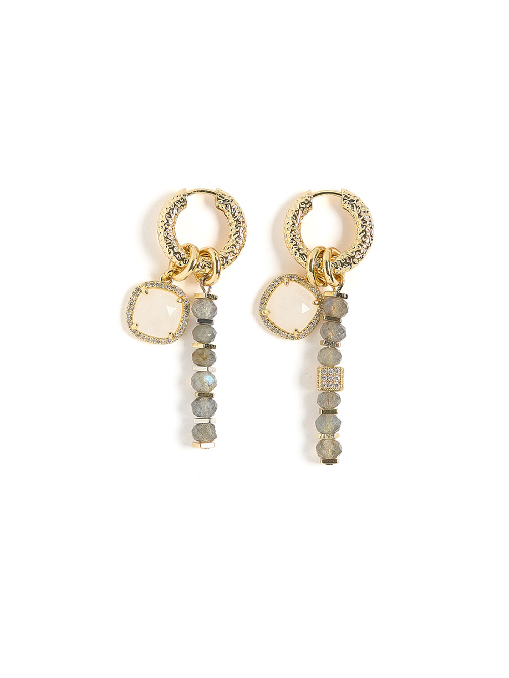 Серьги "Royal Labrador" Gold