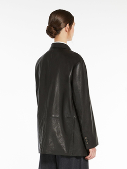 Пиджак кожаный женский WEEKEND MAX MARA MARAT