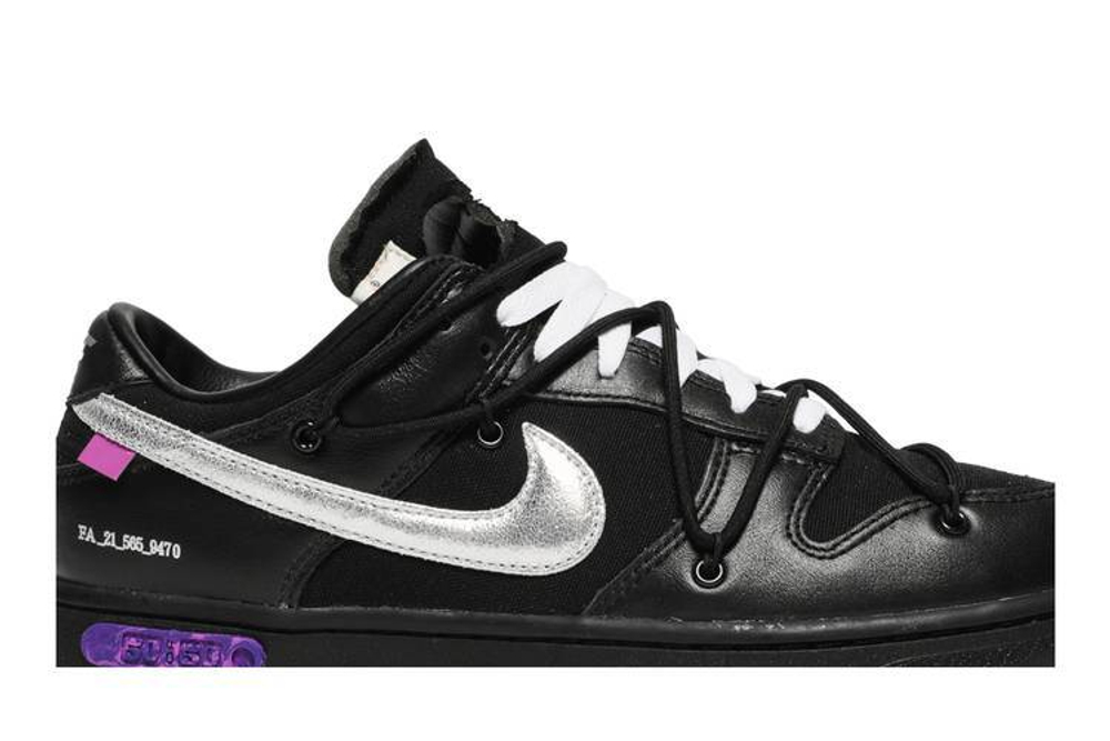Кроссовки Off-White X Nike Dunk Low "The 50" No.50