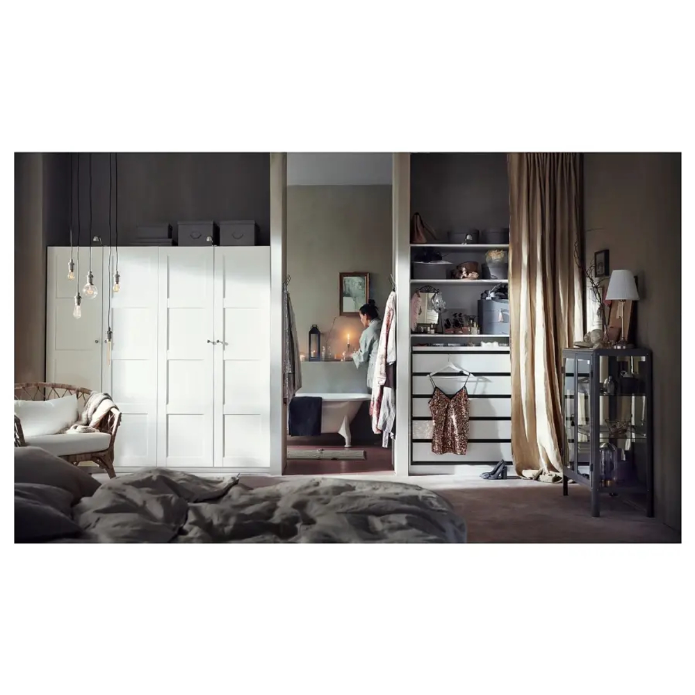 Шкаф - IKEA PAX/ПАКС ИКЕА, 58х150х201,2 см, белый