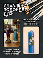 Краска для свечей и гипса «Белая» (классическая)