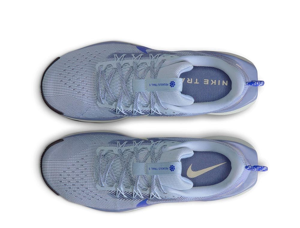 Кроссовки для бега женские Nike ReactX Pegasus Trail 5 W Фиолетово-голубые