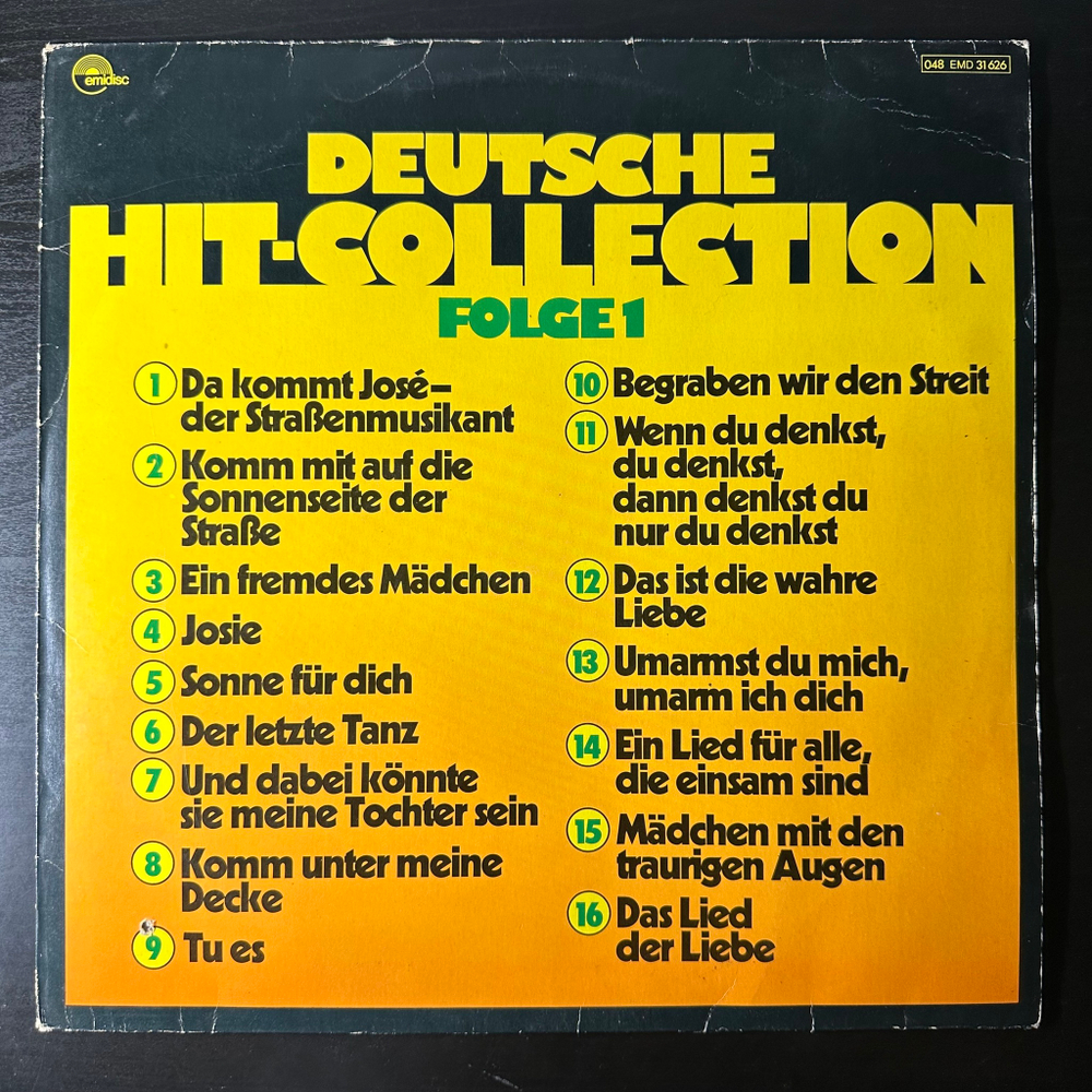 Сборник Deutche hit-collection (Германия)