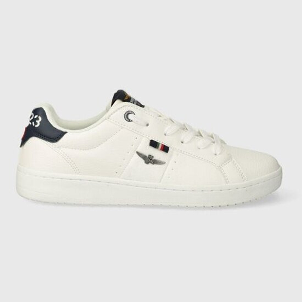 Кеды муж. AERONAUTICA 211 белый база лого