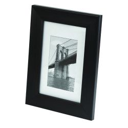 Фоторамка Image Art 611/10х15 пластиковая со стеклом цвет венге