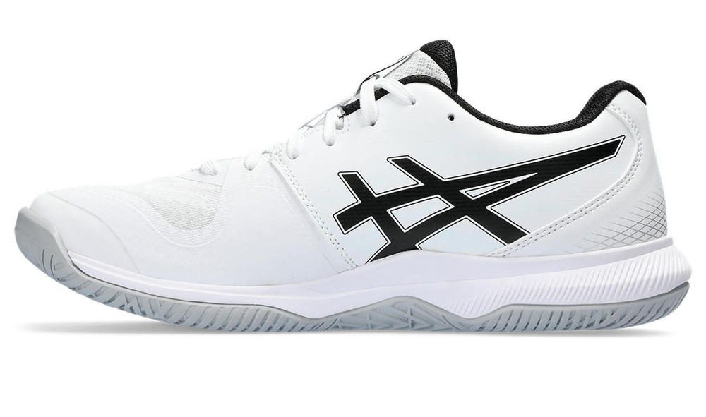 Мужские кроссовки для бадминтона/сквоша Asics Gel-Tactic 12 - white/black