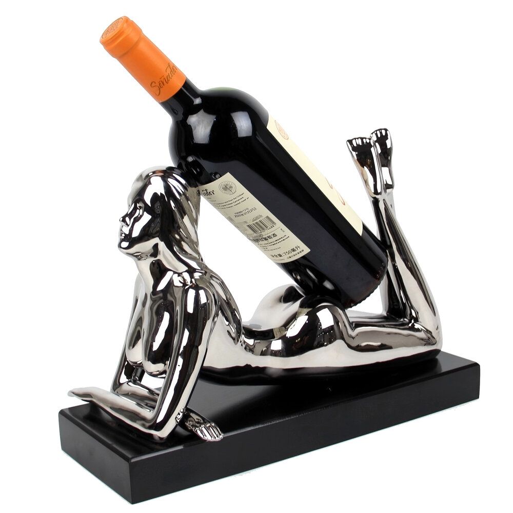 GAEM Подставка для бутылки "Девушка", L35 W16,5 H25 см