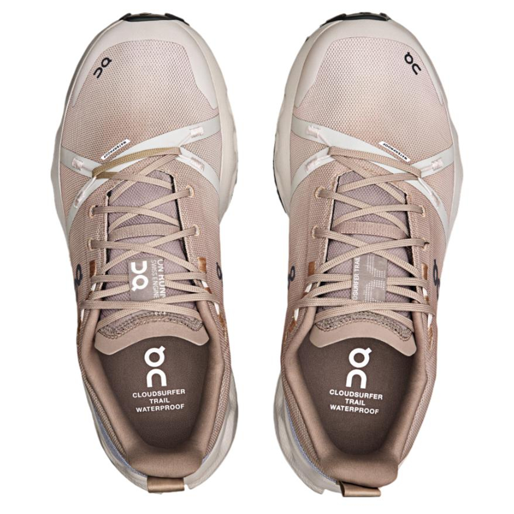 On Cloudsurfer Trail Waterproof Desert Wolf