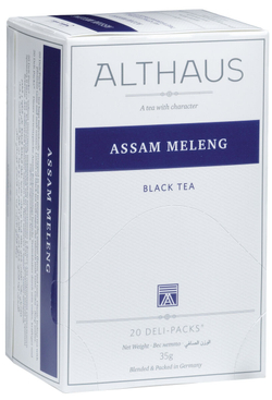 Althaus Assam Meleng Deli Pack чай черный в пакетиках, 20 шт