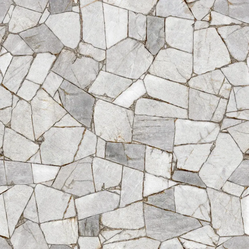 Керамогранит Alma Ceramica GFU04SHR74R Sahara 60x60 белый / серый сахарный под мозаику