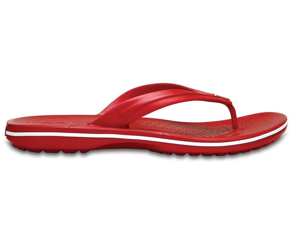 Шлепанцы Crocs Crocband Flip Красные