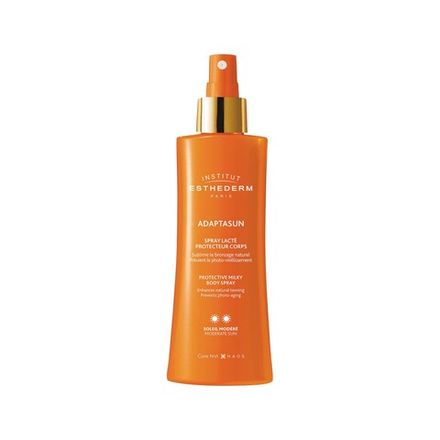 Institut Esthederm Adaptasun Protective Milky Body Spray Moderate Sun Спрей-молочко для тела при умеренном солнце, 150 мл