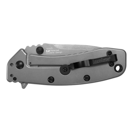 Складной нож KERSHAW Cryo 2 1556TI c клинком из стали 8Cr13MoV, рукоять Stainless Steel