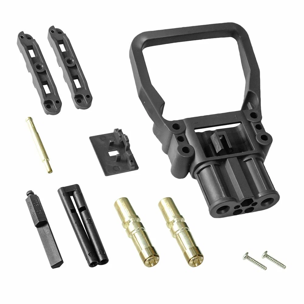Штепсельное соединение (разъем) REMA 160A 150V (мама с ручкой)