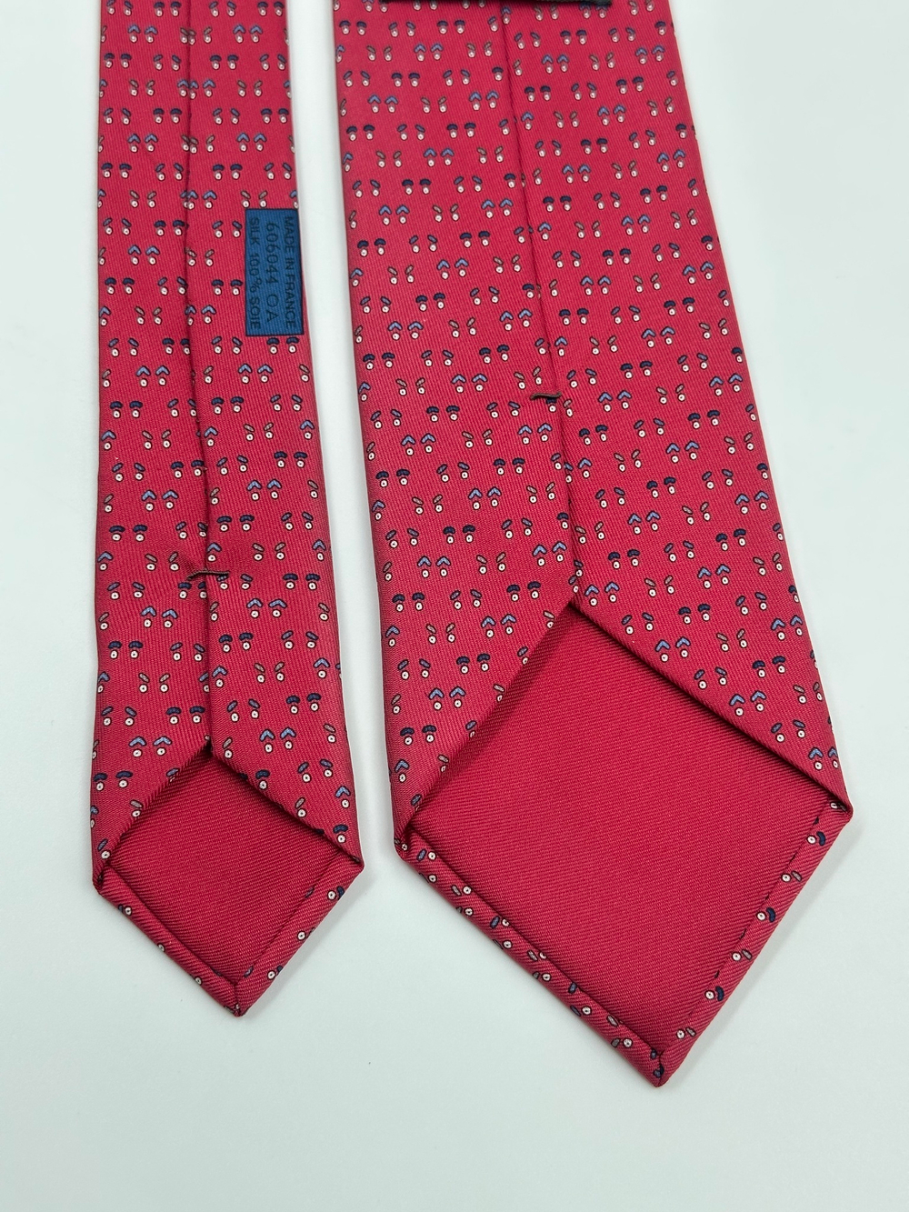 Галстук малиновый Hermes