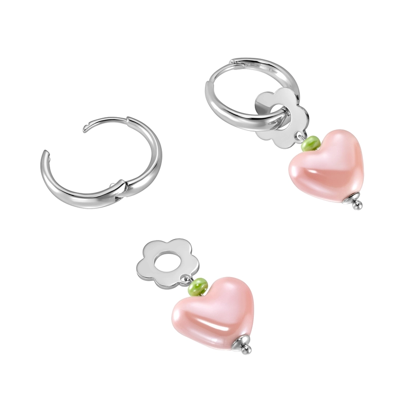 Серьги Как у Барби (розовый)