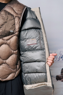 Куртка Nothomme Blue Monte Loongscale 2.0 "Snow Lotus Gray"