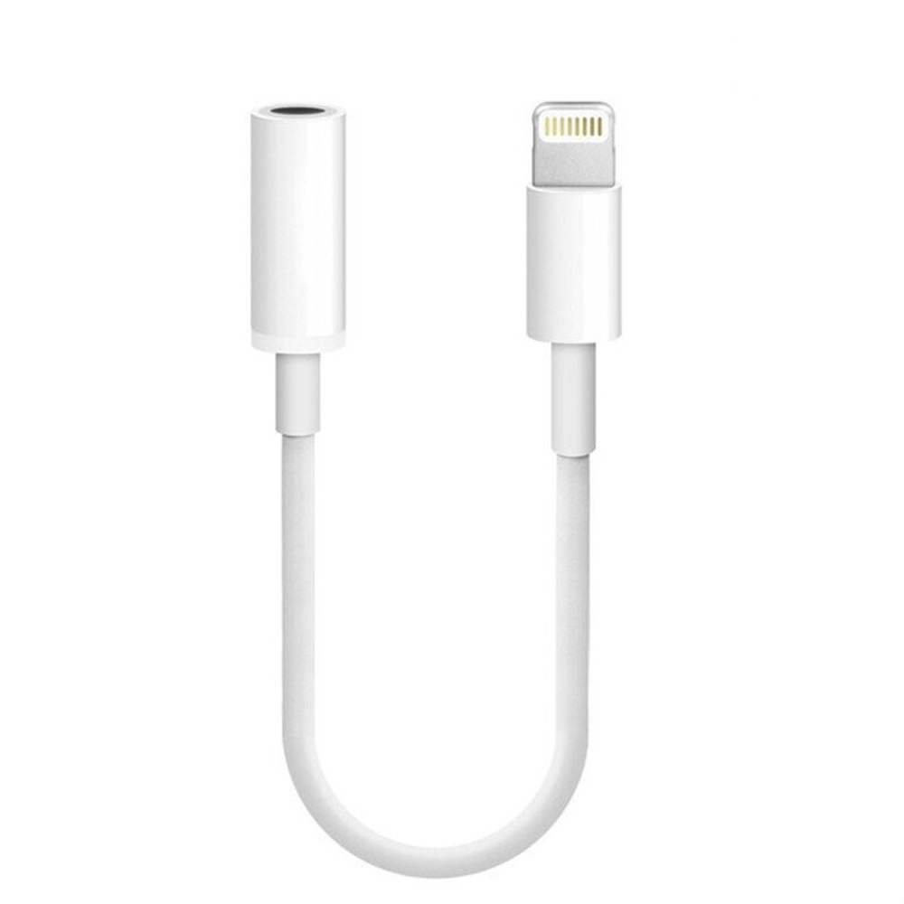 Переходник Lightning - Aux 3.5 Bluetooth pop-up без лого (белый в упаковке)