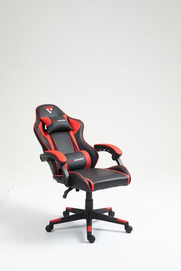 Кресло спортивное TopChairs Shadow черно-красный