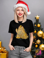 Футболка Котик гирлянда