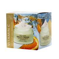 Ночной крем для лица с Витамином С и минералами Мертвого моря DSC Vitamin C Night Cream 50мл