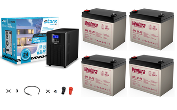 ИБП Stark Country 5000 Online - 15 минут работы для 5000 Вт