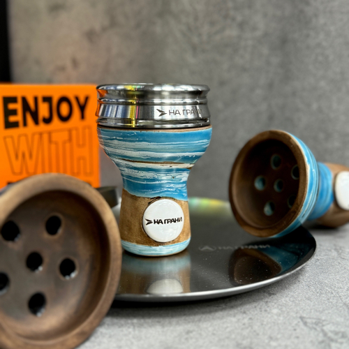 Чаша Kong x На Грани (Blue White)