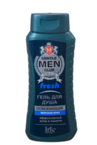 Iris Gentlemen club Гель для душа Fresh освежающий 400мл