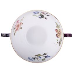 БУЛЬОННИЦА С БЛЮДЦЕМ LEFARD "КОБАЛЬТ" 450 МЛ (КОР=24НАБ.)